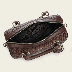 Cuadra Women's Leather Convertible Bag, Brown