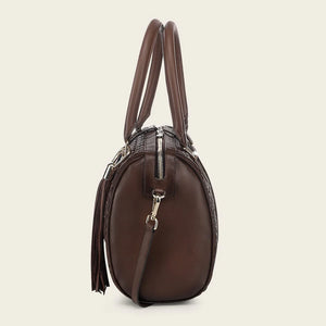 Cuadra Women's Leather Convertible Bag, Brown