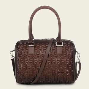 Cuadra Women's Leather Convertible Bag, Brown