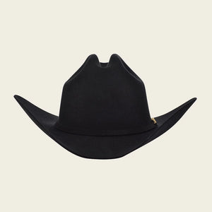 Cuadra Men's 6X Caiman Fur Felt Cowboy Hat, Black