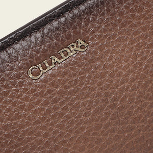 Cuadra Women's Deer Leather Wallet, Honey