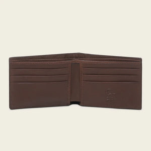 Cuadra Men's Deer Leather Wallet, Honey