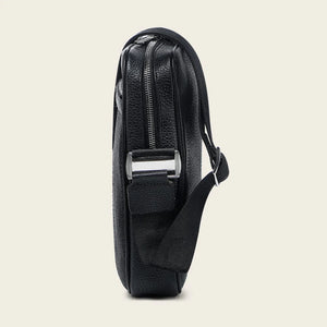 Cuadra Men's Stingray Cross Body Bag, Black