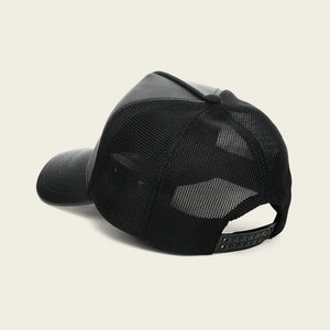 Cuadra Unisex Bovine Leather Mexico Limited Edition Cap, Black