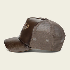 Cuadra Unisex Bovine Leather Mexico Limited Edition Cap, Brown