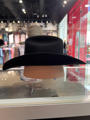 American Hat Company 20X Self Band Cowboy Hat, Black