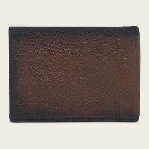 Cuadra Men's Deer Leather Wallet, Honey