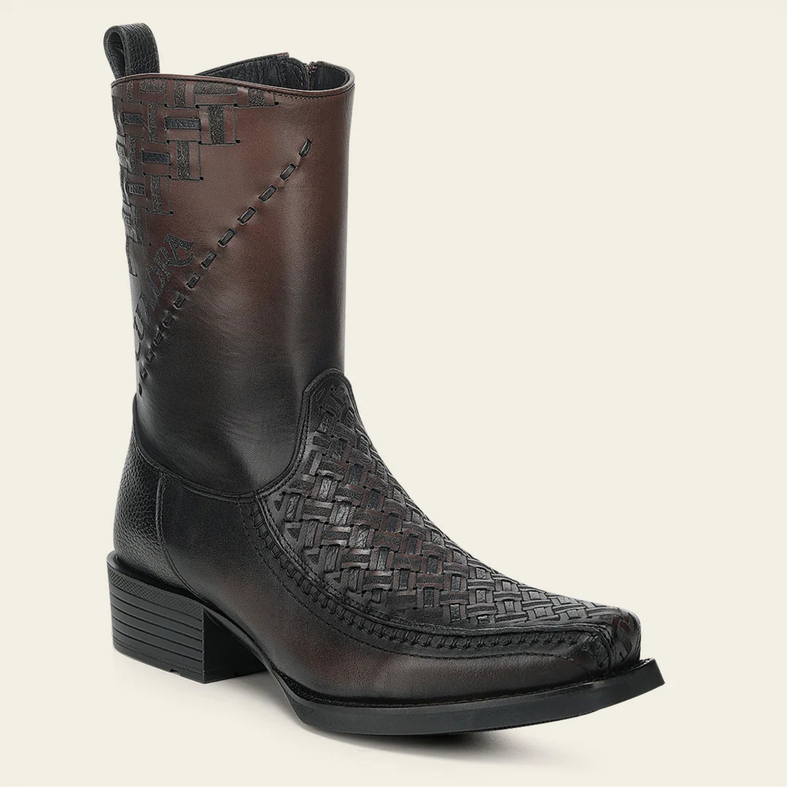 Cuadra Men's Bovine Leather Narrow Square Toe Boot, Brown
