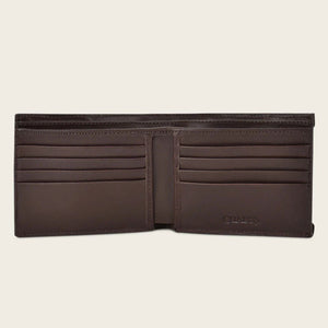 Cuadra Men's Bovine Leather Wallet, Brown