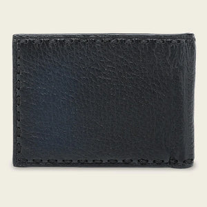 Cuadra Men's Deer Leather Wallet, Blue