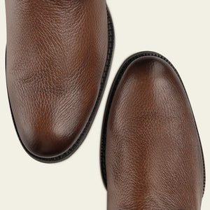 Cuadra Men's Deer Leather Round Toe Boot, Honey