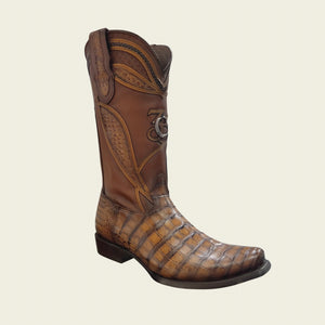 Cuadra Men's Alligator Limited Edition Brown Bundle