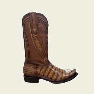 Cuadra Men's Alligator Limited Edition Brown Bundle