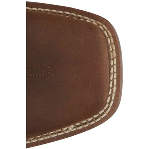 Justin Men's Big News 11" Wide Square Toe Western Boots, Distressed Brown