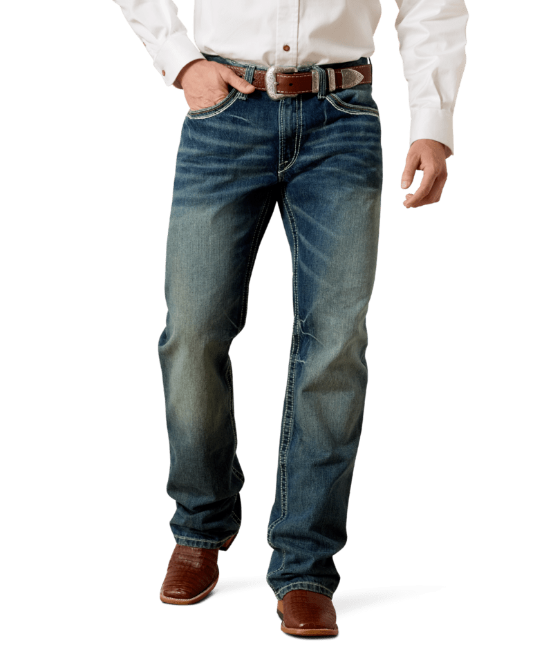 Ariat Men's MNS M4 Coltrane Boot Cut Jean, Durango