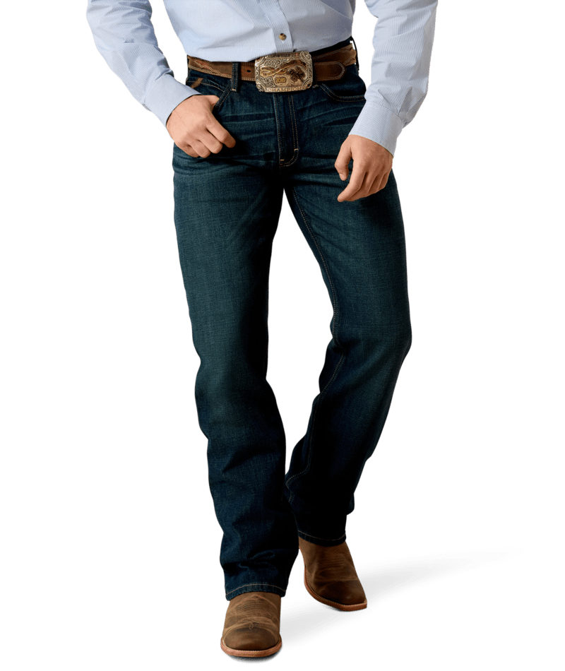 Ariat Men's MNS M4 Legacy Boot Cut Jean, Roadhouse