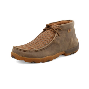 Twisted X Men's Chukka Driving Moc, Bomber & Tan