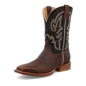 Twisted X Men's 11" Tech X Boot, Elephant Print & Antique Black