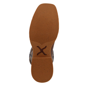 Twisted X Men's 12" Tech X Boot, Rustic Brown & Navy