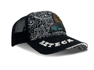Corne Collection Azteca Mexico Cap, Black