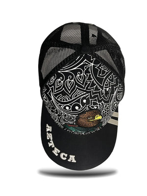 Corne Collection Azteca Mexico Cap, Black