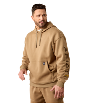 MNS Rebar Workman Graphic Hoodie - Field Khaki/Canteen