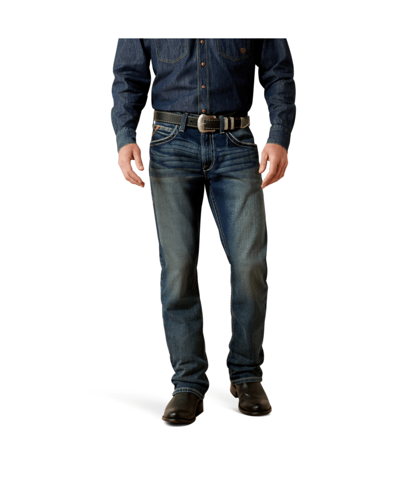 Ariat Men's MNS M5 Straight Adkins Jeans, Lennox
