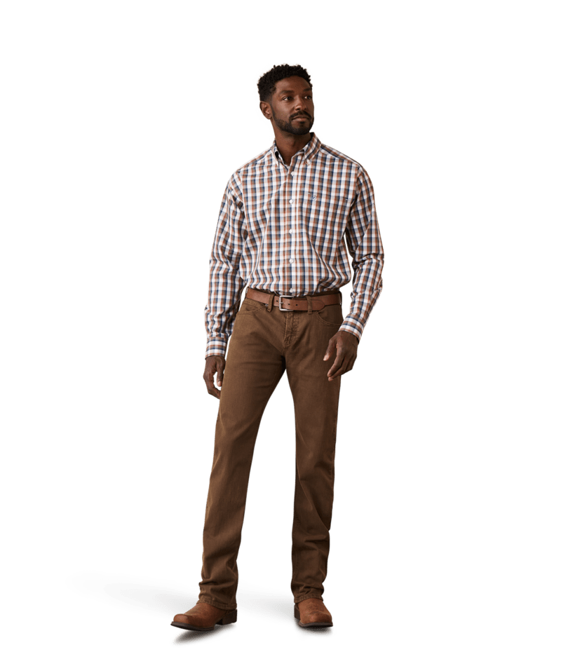 Ariat Men's MNS M7 Grizzly Straight Jean, Peat