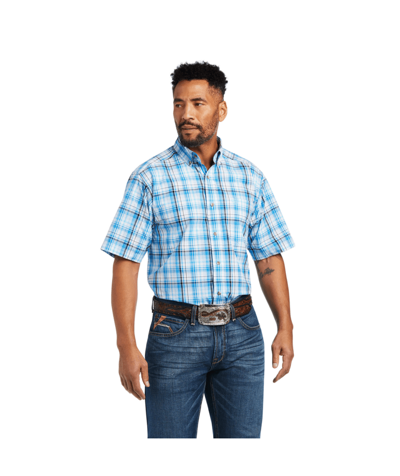 Ariat Men's MNS Pro Series Micah Classic Fit Shirt, White