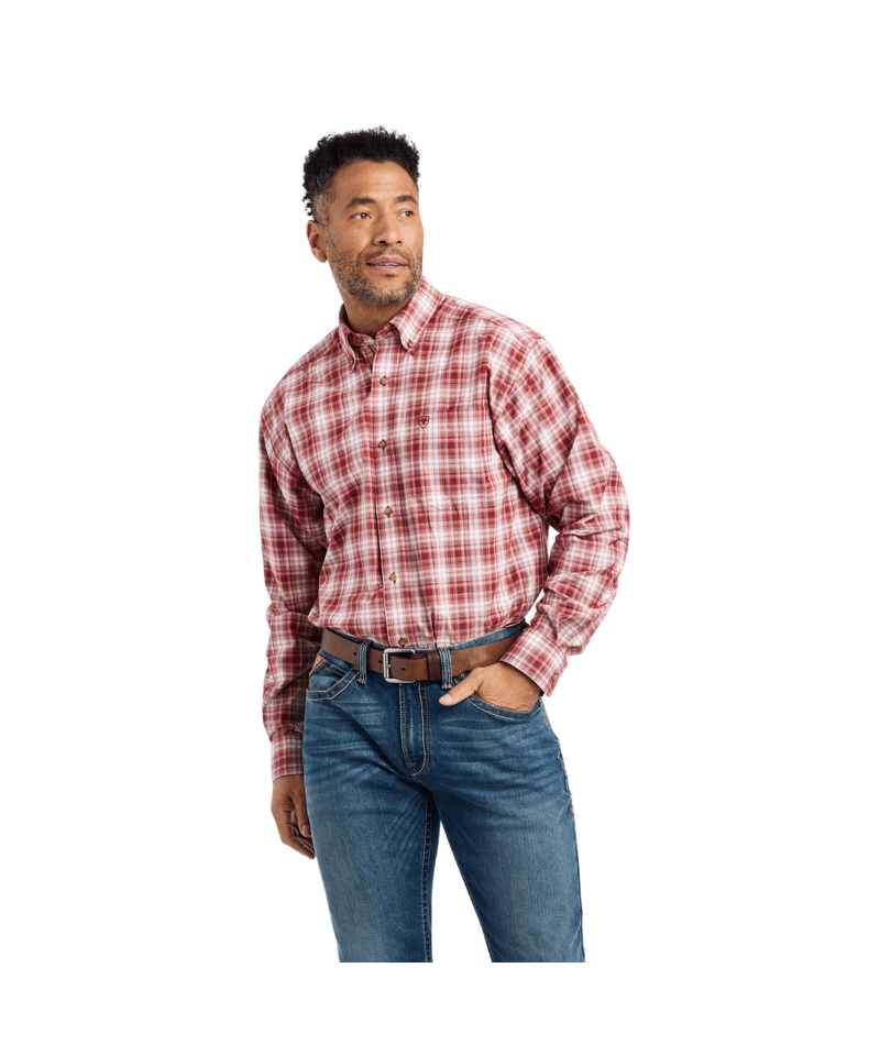 Ariat Men's MNS Pro Series Keegan Stretch Classic Fit Shirt, Samba