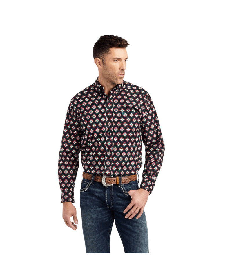 Ariat Men's MNS Kasey Classic Fit Shirt, Black