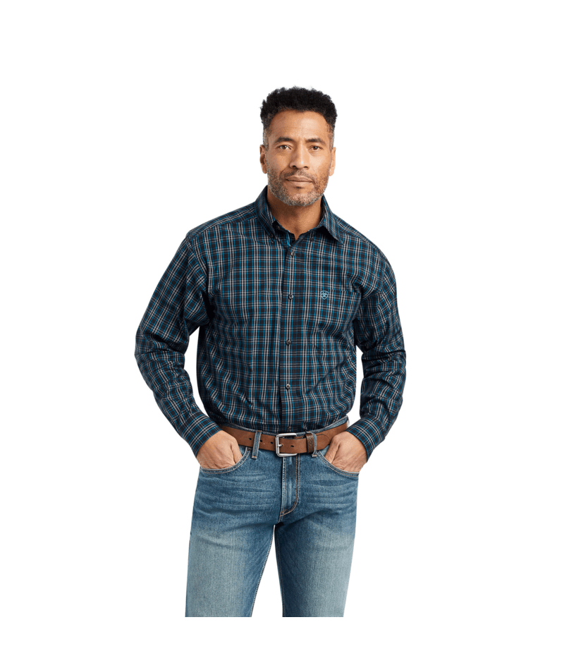 Ariat Men's MNS Pro Series Kodi Fitted Shirt, Black