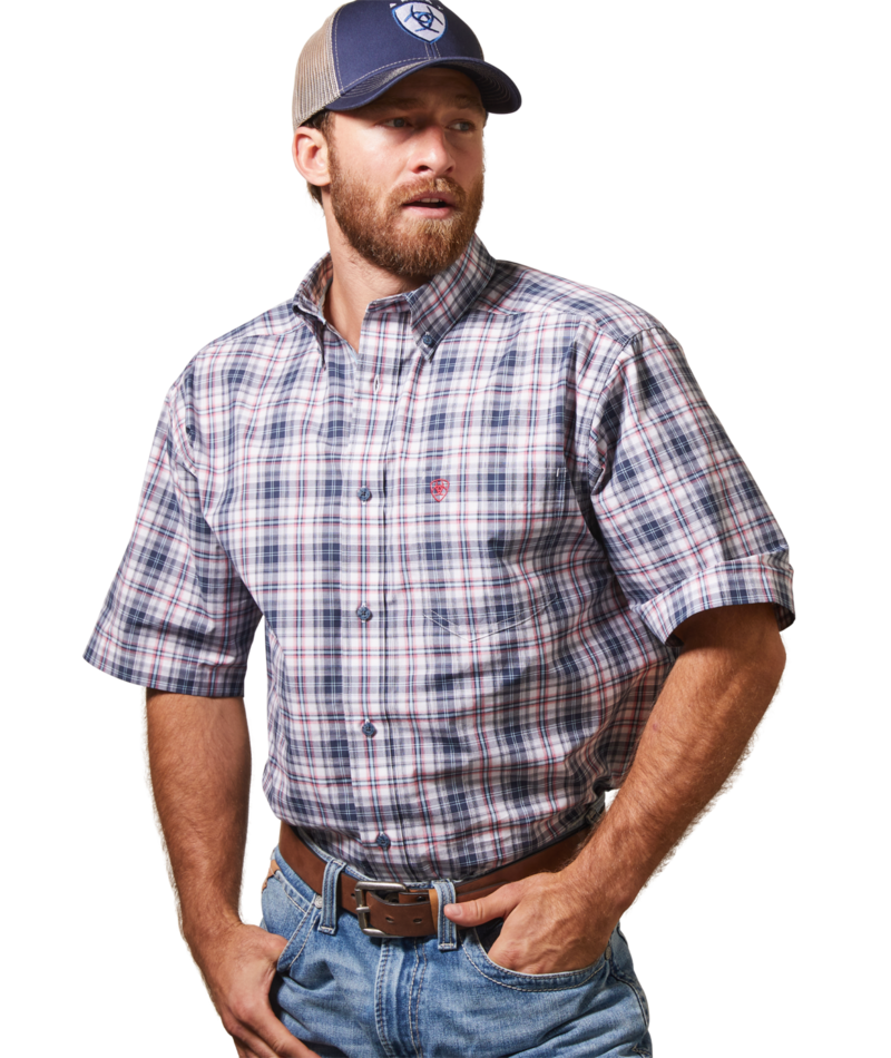 Ariat Men's MNS Pro Series Niall Classic Fit Shirt, White