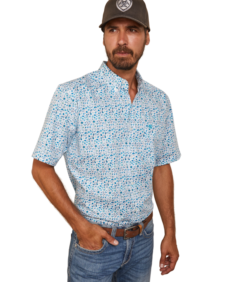 Ariat Men's MNS Kyle Fitted Shirt, White