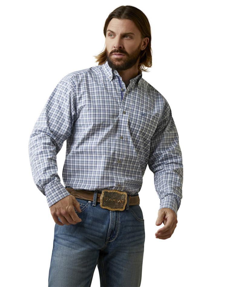 Ariat Men's MNS Pro Series Othman Classic Fit Shirt, White