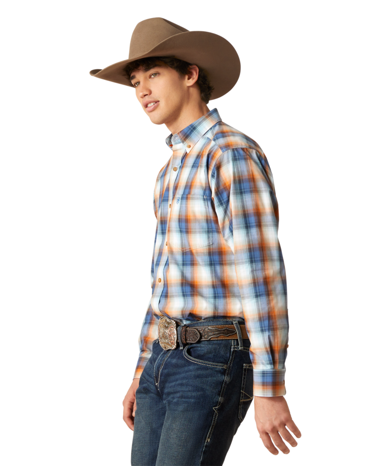 Ariat Men's MNS Pro Series Greer Classic Fit Shirt, White