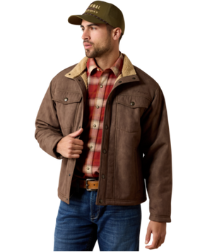 MNS Vernon Sherpa 2.0 Jacket - Wren Faux Leather