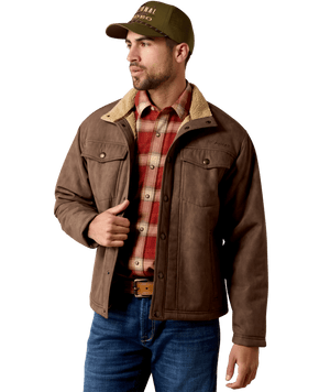 MNS Vernon Sherpa 2.0 Jacket - Wren Faux Leather