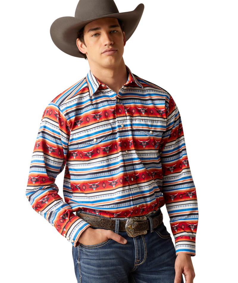 Ariat Men's MNS Pratt Classic Fit Shirt, Sandshell