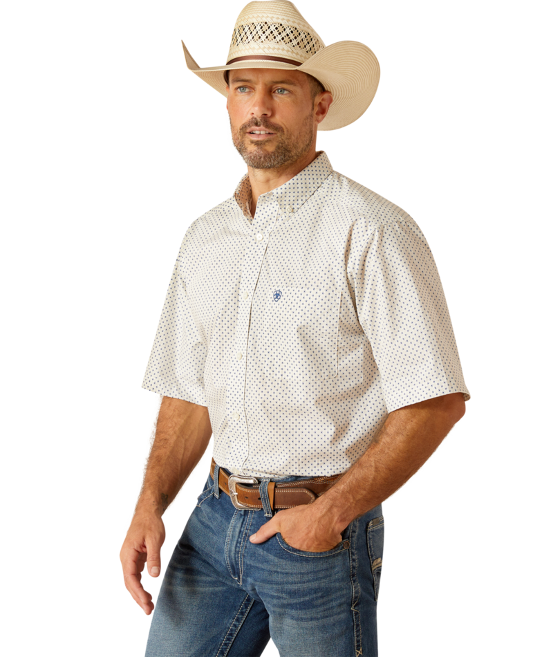 Ariat Men's MNS Darell  Classic Fit Shirt, Green