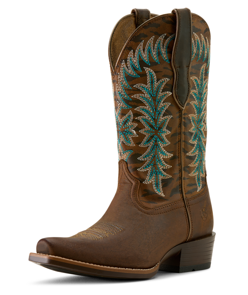 Women's Beaumont K Toe Western Boot, SASSY BROWN