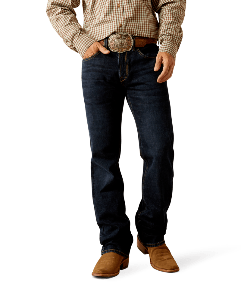 Ariat Men's MNS M5 Straight Dexter Straight Leg Jeans, Turner