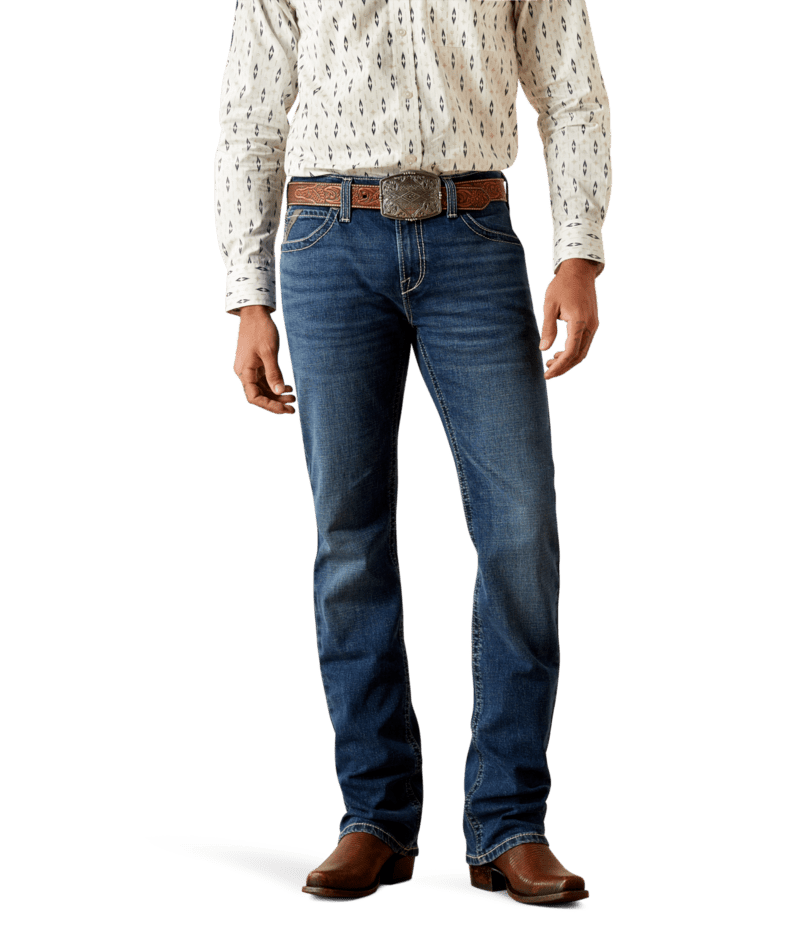 Ariat Men's MNS M7 Slim Wesley Straight Leg Jeans, Kenny