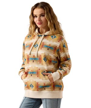 WMS Ariat Logo 2.0 Printed Hoodie - Sonoma Southwest Print
