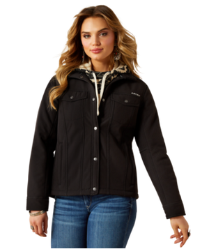 WMS Berber Back Softshell Jacket - Black