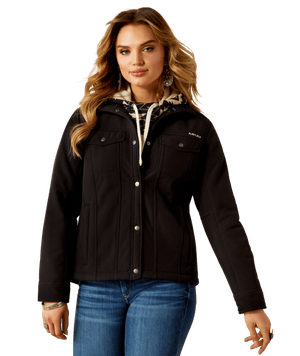 WMS Berber Back Softshell Jacket - Black