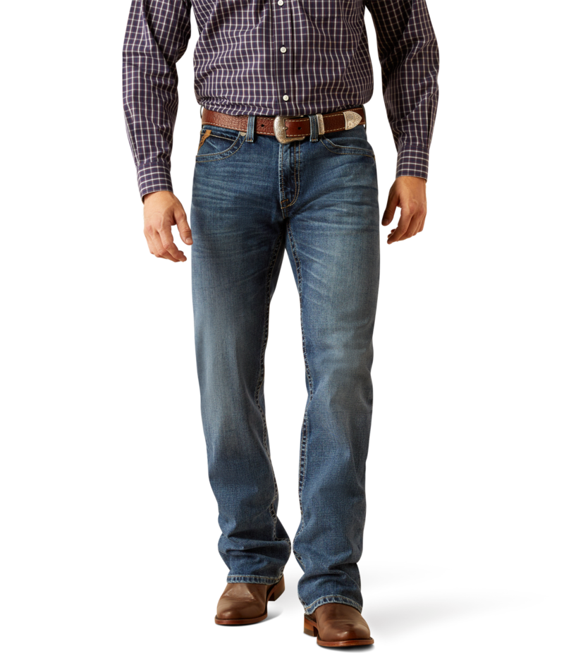 Ariat Men's MNS M4 Relaxed Andrew Boot Cut Jeans, Livermore