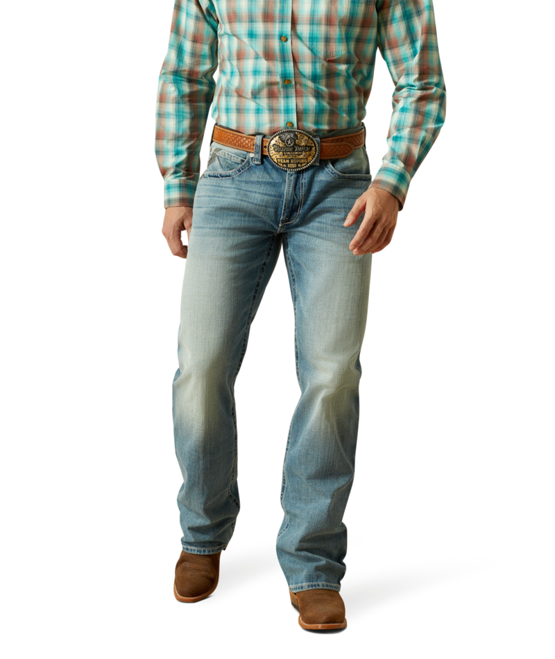 Ariat Men's MNS M4 Relaxed Thomas Boot Cut Jean, Shasta