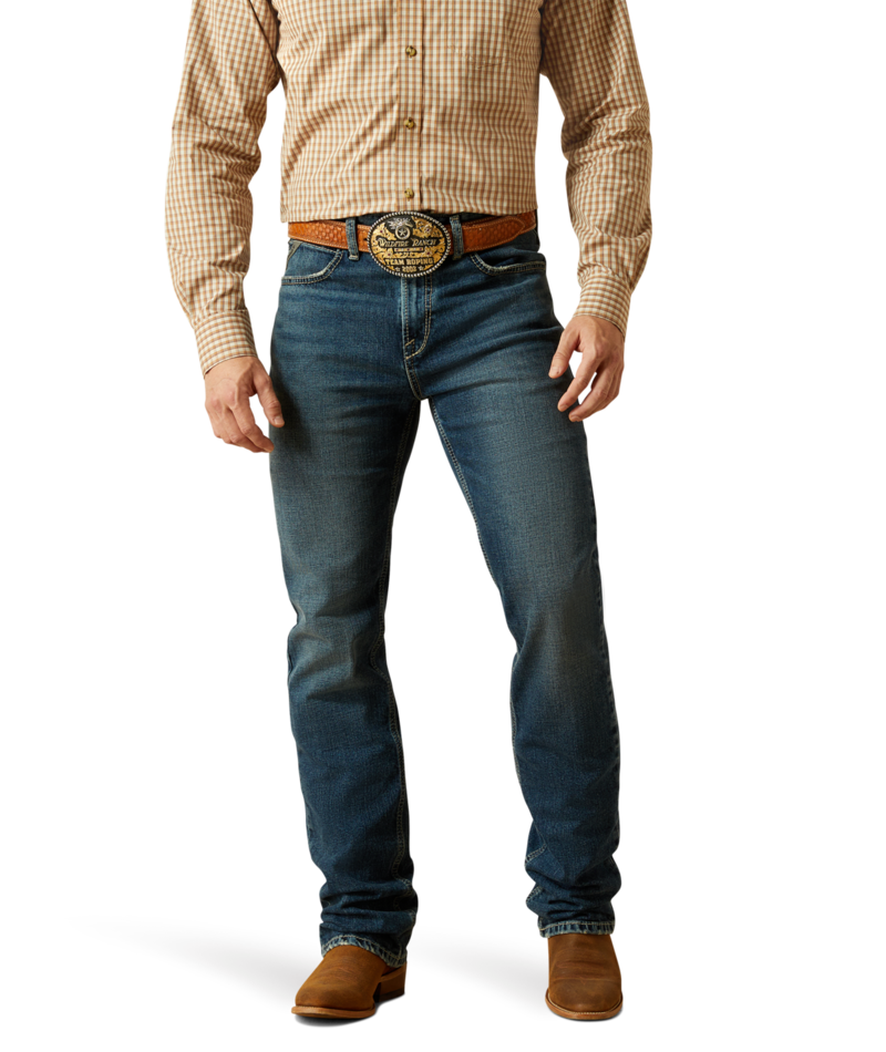 Ariat Men's MNS M7 Slim Sawyer Classic Rise Straight Leg Jeans, Norris