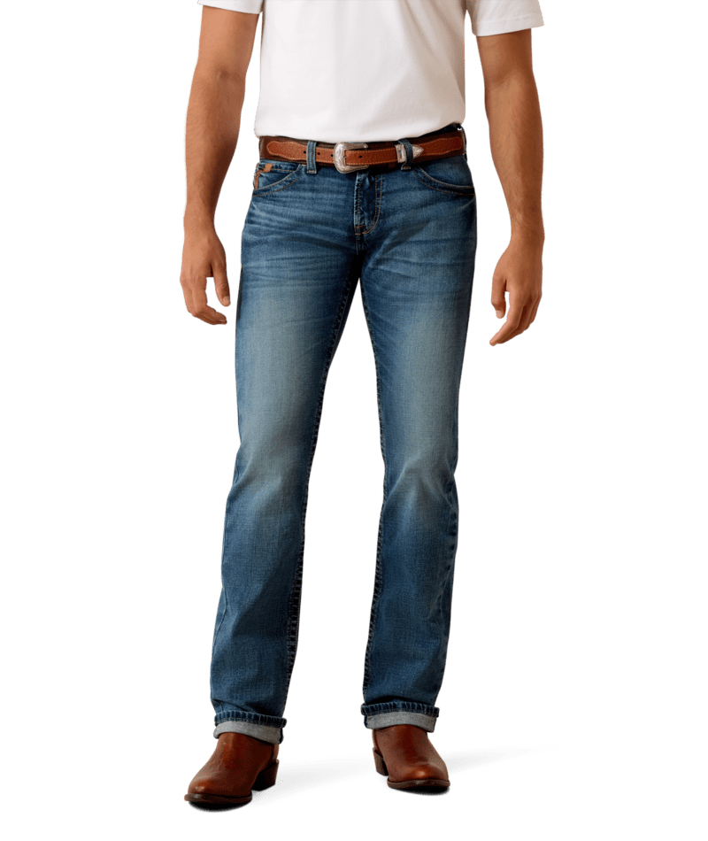 Ariat Men's MNS M7 Slim Axel Straight Leg Jeans, Livermore